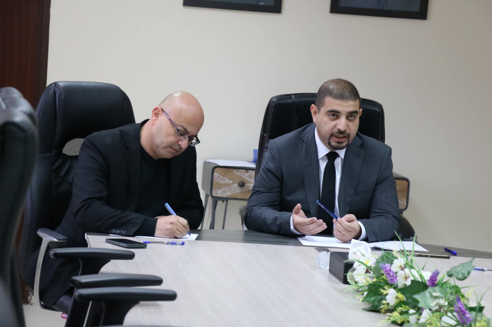 نقابة المحامين تجتمع مع منظمة القانون من أجل فلسطين في بريطانيا